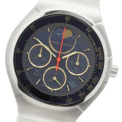 ポルシェデザイン Porsche Design IW374501 by IWC ムーンフェイズ クロノグラフ クォーツ メンズ 保証書付き_962222のサムネイル