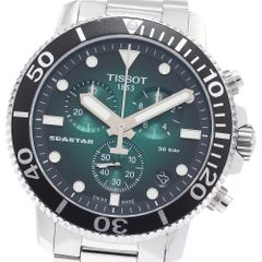 美品 ティソ TISSOT シースター クロノ メンズ 腕時計 箱 H286 - メルカリ
