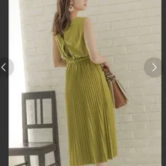 💖大人気！Andemiu バックリボンカットソーワンピース　可愛い♪オススメ！のサムネイル