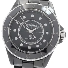 シャネル CHANEL H5702 J12 黒セラミック 12Pダイヤ 自動巻き メンズ _958677のサムネイル