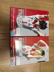 未開封)ハイキュー ポージングフィギュア 黒尾 研磨 ポージングフィギュア セット