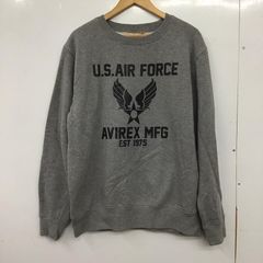 新品 AVIREX アヴィレックス 両面プリント プルオーバー スウェット 