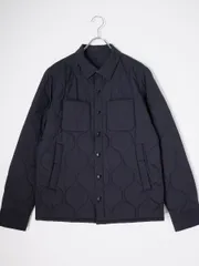 SOPHNET.ソフネット RIP STOP NYLON PADDED SHIRT BLOUSONリップストップ中綿キルティングジャケット【S】【MJKA82049】のサムネイル