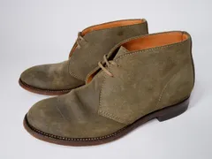 PHIGVEL MAKERS & Co.フィグベル DESERT BOOTS/OLIVEラフアウト デザートブーツ シューズ【7.5D(25.5cm)】【MFWA81652】のサムネイル