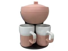 recolte (レコルト) コーヒーメーカー パウス カフェデュオ ドリップコーヒーマシン スモーキーピンク 家電/028のサムネイル