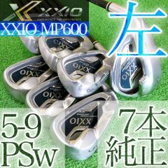 ト57☆新XXIO 7本レフティアイアンセット 純正MP600 ゼクシオ6代目左