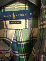 ポロ ラルフローレン CHECK シャツ 正規品 ２種 Men's M
