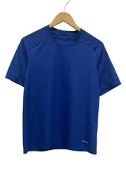 patagonia (パタゴニア) メッシュ素材 Tシャツ 2003年製 USA製 古着 ロゴ刺繡 45210 サイズ表記消え ブルー メンズ/028