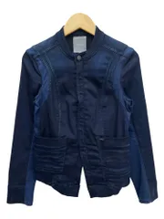 G-STAR RAW (ジースターロー) デニムブルゾン ストレッチ ジャケット フルジップ XS インディゴ レディース/028のサムネイル