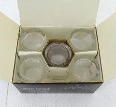 【三重店】HOYA CRYSTAL  Bセット オールドファッショングラス 5個(ホヤ/ロックグラス/コップ/千趣会)【426-D563】