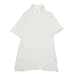 Y's ワイズ  95ss ヨウジヤマモト ヴィンテージ ハイネック Tシャツ カットソー 無地 スリット 半袖 トップス 90's ホワイト レディース 古着 中古 USEDのサムネイル
