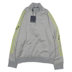 未使用 LOUIS VUITTON ルイヴィトン 19ss ハーフジップ スウェットシャツ アームロゴ プルオーバー ジャケット 4L 大きいサイズ グレー メンズ 古着 中古 USEDのサムネイル