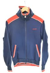 アディダス adidas 70s80s デサント製ジャージ トラックジャケット ジャージ ATS-72 ジャケット ネイビー Mサイズ 103MT-4670のサムネイル