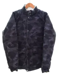 アベイシングエイプ A BATHING APE Reversible Camo Down Jacket リバーシブル カモフラ ダウン ジャケット ジャケット マルチカラー Mサイズ 103MT-4655のサムネイル