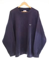 NIKE 茄子紺スウェット 90s USA製 神フェード - メルカリ