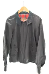 マーガレットハウエル  MARGARET HOWELL BARACUTA バラクーター 別注 G3 コットンリネン ハリントンジャケット 579-125501 ジャケット ブラック Sサイズ 103MT-4649のサムネイル