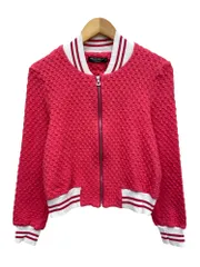 RINASCIMENTO (リナシメント) giacca jacket ジャケット ブルゾン リブライン イタリア製 ワッフル地 PP41RR62AA M ピンク レディース/045のサムネイル