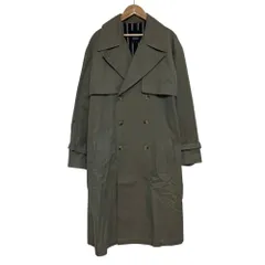 美品 LIMI feu リミフゥ ヨウジヤマモト オーバーサイズ トレンチコート LE-C05-014 サイズ2 カーキ レディース 古着 中古 USEDのサムネイル