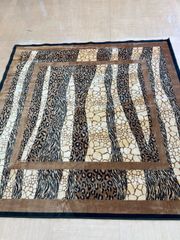 KAREの牛革（カウハイド）パッチワークラグ カーペットハンドメイド