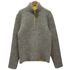 未使用 25AW DIESEL ディーゼル K-ELLER ハーフジップ アルパカニット セーター M グレー メンズ 古着 中古 USEDのサムネイル