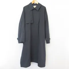 美品 IENA イエナ ナイロン オーバーサイズトレンチコート サイズ38 ネイビー レディース 古着 中古 USEDのサムネイル