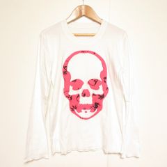 lucien pellat-finet スカル 長袖Tシャツ ピンク XS - メルカリ