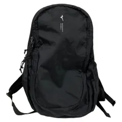 美品 MARGARET HOWELL × MIZUNO マーガレットハウエル ミズノ コラボ NYLON RIPSTOP バックパック リュック ブラック メンズ レディース 古着 中古 USEDのサムネイル