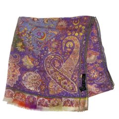 ETRO エトロ ペイズリー柄 ストール ウールシルク - メルカリ