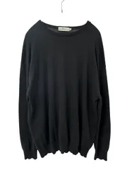 グラフペーパー Graphpaper 21SS Suvin L/S Crew Neck Knit スビン ロングスリーブ クルーネック ニット セーター GM211-80020B 2 黒 ブラック ブランド古着ベクトル 中古251225のサムネイル