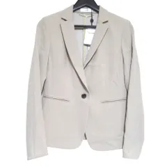 未使用 23SS BEIGE, Decade ベイジ ディケイド CINDY シンディー 1B シングル テーラードジャケット サイズ2 ベージュ レディース 古着 中古 USEDのサムネイル