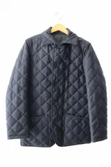 マッキントッシュ MACKINTOSH リバーシブル キルティング ジャケット 36 紺 ネイビー ブランド古着ベクトル 中古●260309のサムネイル