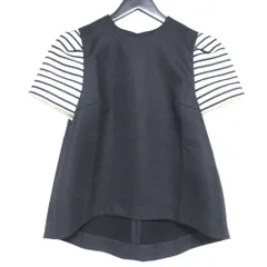 美品 Opening Ceremony オープニングセレモニー ショートスリーブ プルオーバー カットソー BD2321-3P-26 サイズ36 グレー レディース 古着 中古 USEDのサムネイル