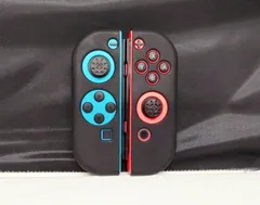 T【HY】【ジャンク品】ニンテンドー 純正 スイッチ Joy-Con ワイヤレスコントローラー  左右セット HAC-015/HAC-016 ネオンレッド ネオンブルー ジョイコン[ゆうパケット発送、送料無料]HY004