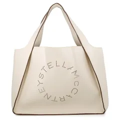 ステラマッカートニー トートバッグ パンチング ロゴ レザー 502793 Stella McCartney 白のサムネイル