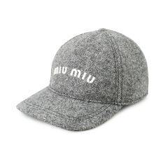 miu miu ミュウミュウフリースベースボール ファーパイル キャップ