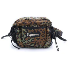 SUPREME (シュプリーム) 10SS Waist Bag Leopard Camo ボックスロゴ カモ レオパード ウエストボディバッグ カーキのサムネイル