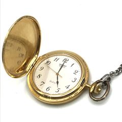 SEIKO ドルチェ 懐中時計 ゴールド 電池交換済（3/18）動作良好 美品
