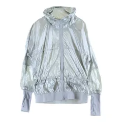 adidas (アディダス) ギミックナイロンジャケット シルバー #Mのサムネイル