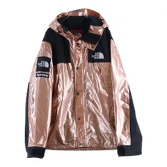 SUPREME (シュプリーム) Metallic Mountain Parka ナイロンジャケット ライトアウター ローズゴールド ピンク×ブラック #Lのサムネイル