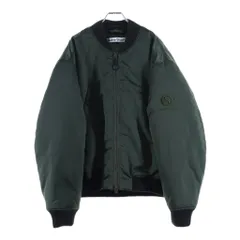 Acne Studios (アクネ ストゥディオズ) 中綿入り ブルゾン ボンバージャケット グリーン FN-MN-OUTW001129のサムネイル