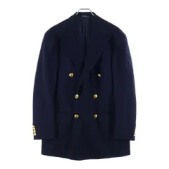 POLO RALPH LAUREN (ポロラルフローレン) Wool Jacket ウール テーラード ジャケット 金ボタン ネイビー
