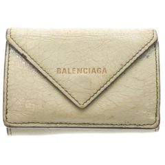 BALENCIAGA 三つ折り財布 クロコ型押し - メルカリ