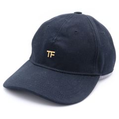 TOM FORD トムフォード TFロゴ キャップ ブラック ゴールド 正規品
