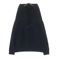 DENHAM (デンハム) PRM KNIT HOODY ニットプルオーバーパーカー ブラック 01-23-09-71-011のサムネイル