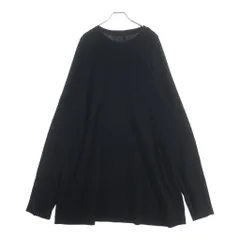JULIUS (ユリウス) 18SS メッシュ クルーネック長袖カットソー ブラック 617CUM17のサムネイル