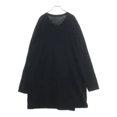 JULIUS (ユリウス) 18SS ナイロンドッキング クルーネック長袖カットソー ブラック 607CUM6のサムネイル