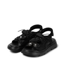 Sheer dot mini ribbon sports sandal M - メルカリ