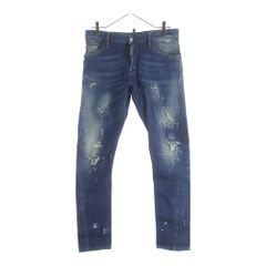 ディースクエアード DSQUARED2 デニム 44 ペイント加工 イタリア製 DSQUARED2 ディースク デニム 44 ペイント加工 - メルカリ