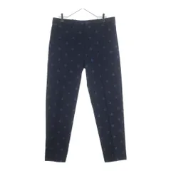 GUCCI (グッチ) bee 刺繍パンツ ネイビー #50のサムネイル