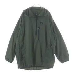 SOUTH2 WEST8 (サウス2ウエスト8) PACKABLE PARKA パッカブル ハーフジッププルオーバーパーカー フーディー グリーン NS743のサムネイル
